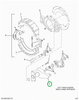 2522363C91 Bracket, Camshaft Support