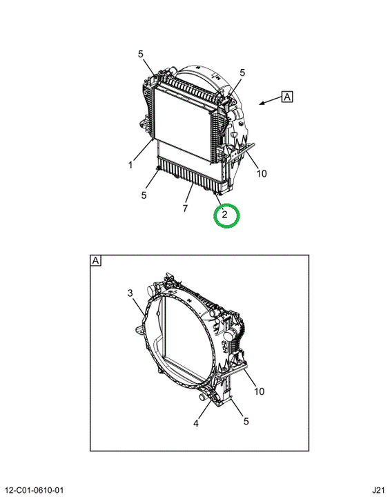 2522443C91 MODULE,DRAIN FITTING