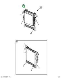 2522447C91 MODULE,RADIATOR ASSEMBLY WITH