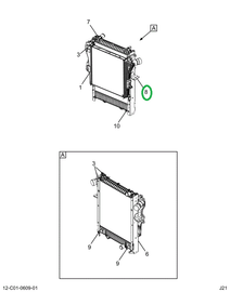 2522449C91 MODULE,CHARGE AIR COOLER WITHO