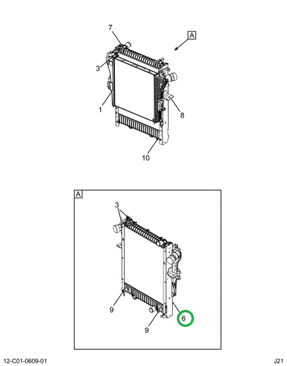 2522455C91 MODULE,PASSENGER SIDE CHANNEL