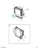 2522483C91 GUSSET,CHARGE AIR COOLER W/COM