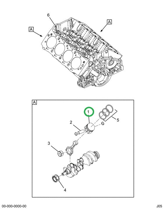 2522503C91 Piston Standard