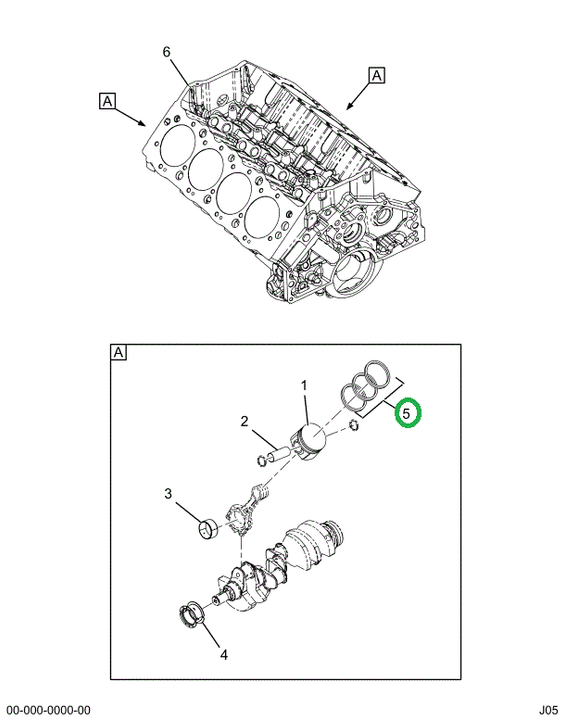 2522504C91 Set, Piston Ring Standard