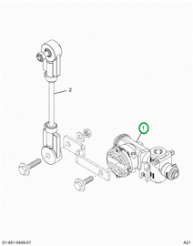 2522804C91 VALVE,SERVICE AIR LEVELING VAL