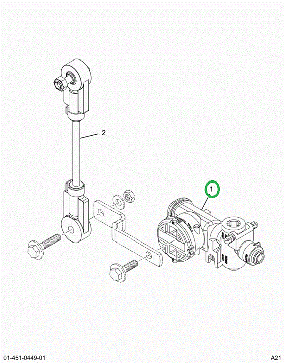 2522804C91 VALVE,SERVICE AIR LEVELING VAL