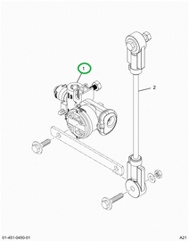 2522805C91 VALVE,SERVICE AIR LEVELING VAL