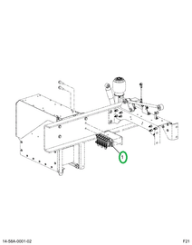 2522807C91 CONTROL,SERVICE VALVE, 2 LIFT