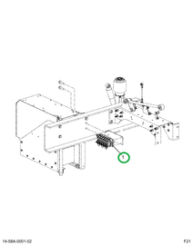 2522808C91 CONTROL,SERVICE VALVE, 3 LIFT