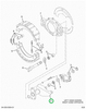 2522814C91 Bracket, Camshaft Support