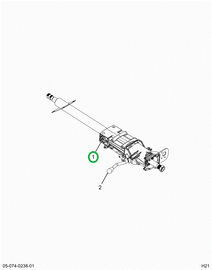 2522885C91 SHAFT,SERVICE STEERING COLUMN