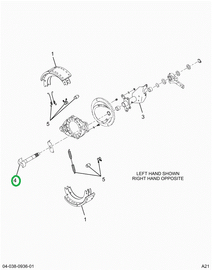2522905C91 Camshaft Sh28t Cw 17.812
