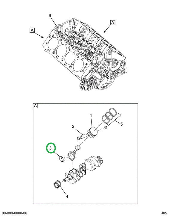 2522922C91 Bearing, Rod