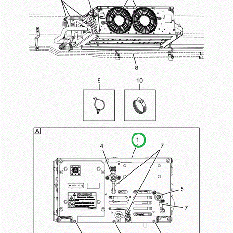 2522962C91 RADIATOR,COMPRESSOR ASSEMBLY