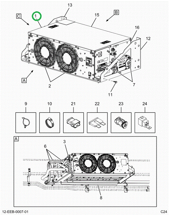 2522963C91 PUMP,ELECTRIC PUMP WITH M6 LOC