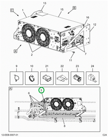 2522969C91 SENSOR,SURGE TANK LEVEL SENSOR