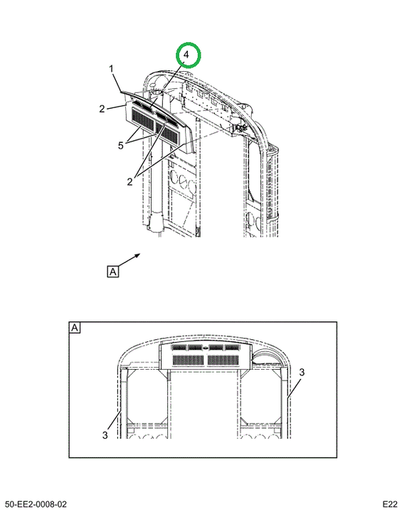 2523280C1 Tan Rear Directional Shroud