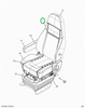 2523286C1 Upholstery, Seat Back, Graphit
