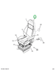 2523407C1 Cushion, Backrest, Vent, Witho
