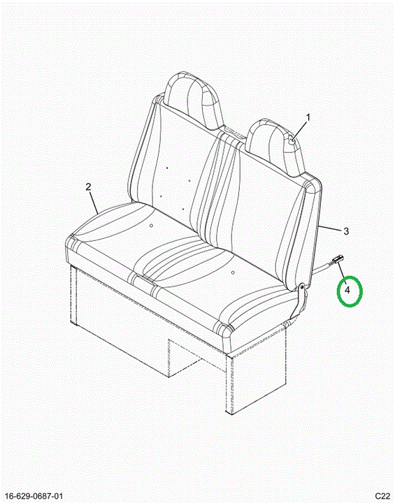 2523461C1 Sensor, Occupant