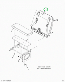 2523463C1 Cushion, Seat Back
