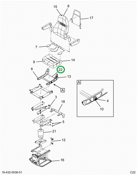 2523474C1 Bracket, Chugger Support