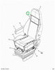 2523475C1 Cover, Seat Back, Mordura, Log