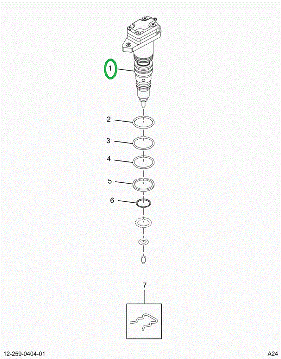 2523503C1 Injector, Fuel, Propane Engine