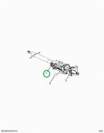 2523582C91 Service Steering Colmun Assy