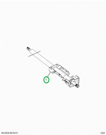 2523584C91 Service Steering Column Assemb