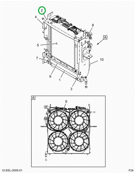 2523601C91 Bracket Assembly, Driver Side