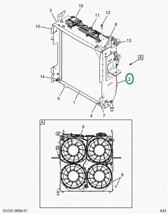 2523605C91 Fan Shroud Assembly