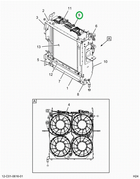 2523613C91 Wire Harness Assembly