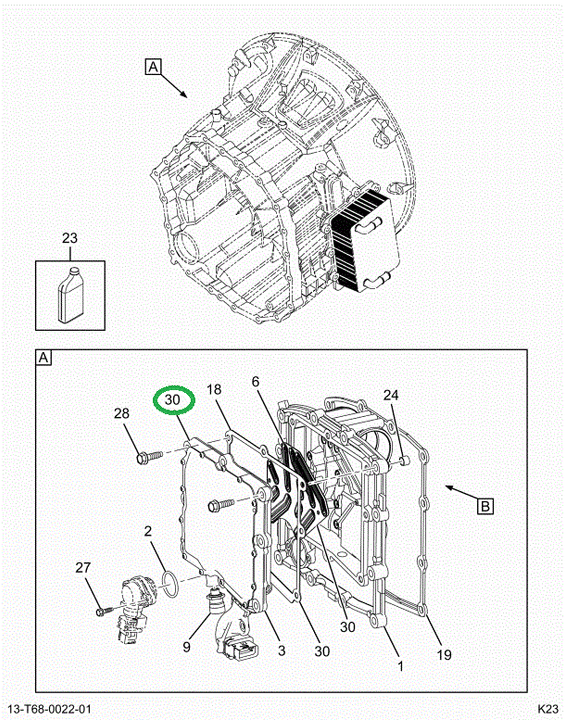 2523691C91 Kit, Main Valve Unit Replaceme