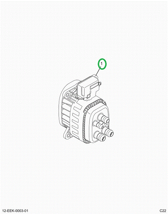 2523803C91 COVER, DUST CCS1 GEN 3 INLET