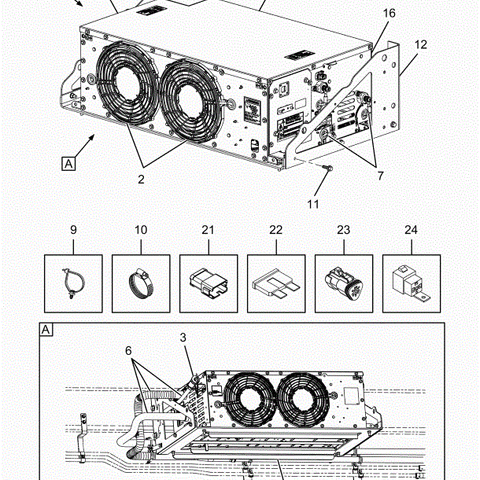 2523805C91 CONTROL,BATTERY, THERMAL MANAG