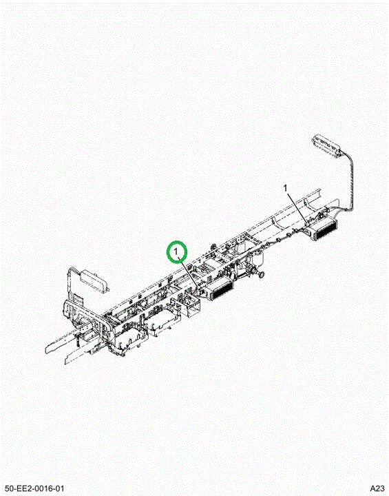 2523842C91 HARNESS, EVAPORATOR EV-70 TO F
