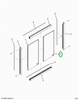 2523894C91 GLASS,BLACK REAR GLASS ASSEMBL
