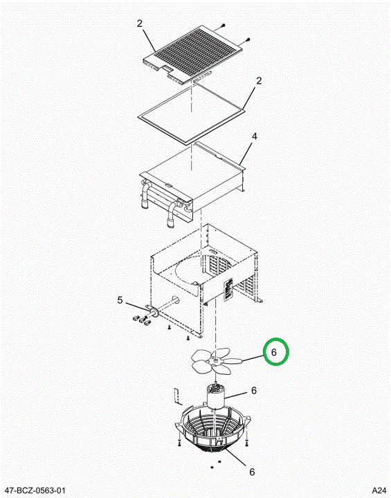 2523944C1 FAN ASSEMBLY WITH SHROUD