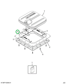 2524282C1 Alarm Harness, Roof Hatch