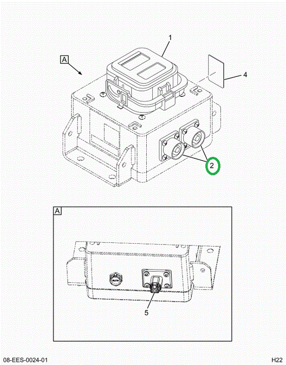 2524286C1 HANDLE, MSD, AMPHENOL C2200065