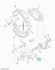 2524357C91 Bracket, Brake Chamber With Se