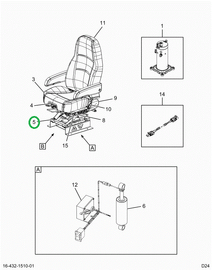 2524393C1 Seat Suspension
