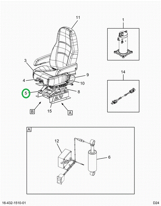2524393C1 Seat Suspension
