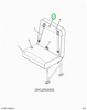 2524440C1 Cushion, Molded Foam, Seat Bac