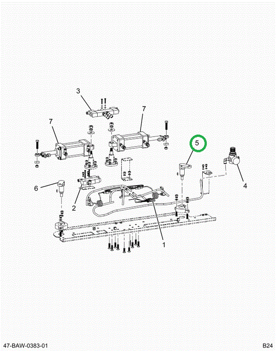 2524445C91 Pivot Assembly, Forward