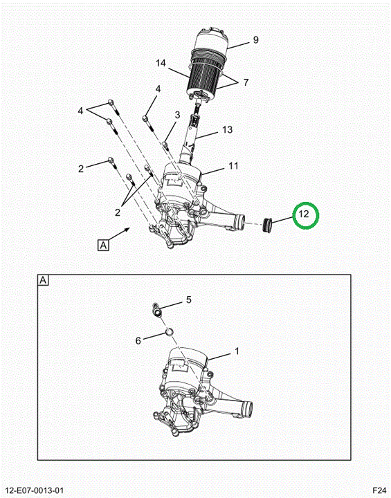 2524492C91 PLUG,OIL FILTER HOUSING PLUG