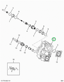 2524524C91 T14 Single Power Take Off 1.19