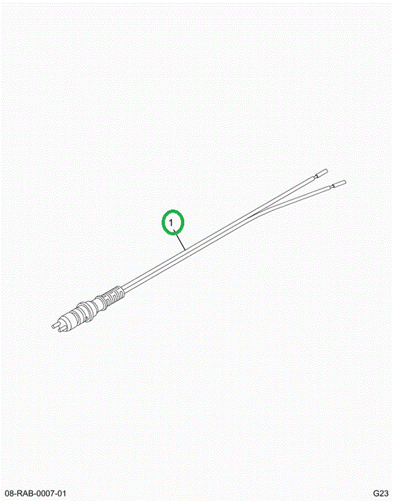2525716C91 HARNESS, PIGTAIL