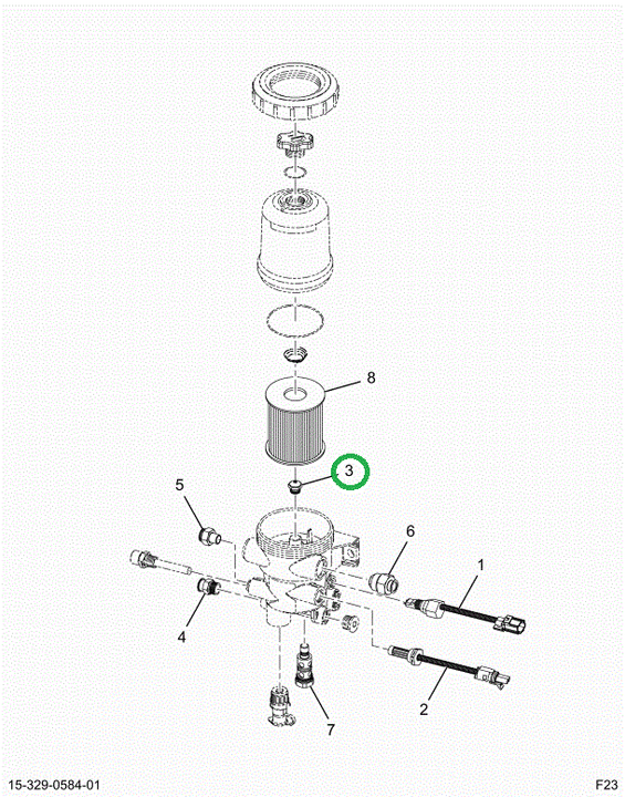 2525730C1 Valve, Umbrella, For Return Fu
